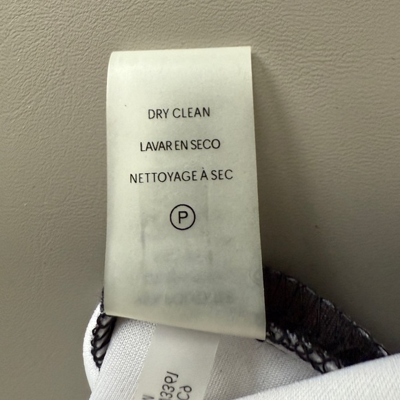 Calvin Klein Border Print Sheath Dress Black and Red Floral - Picture 7 of 8